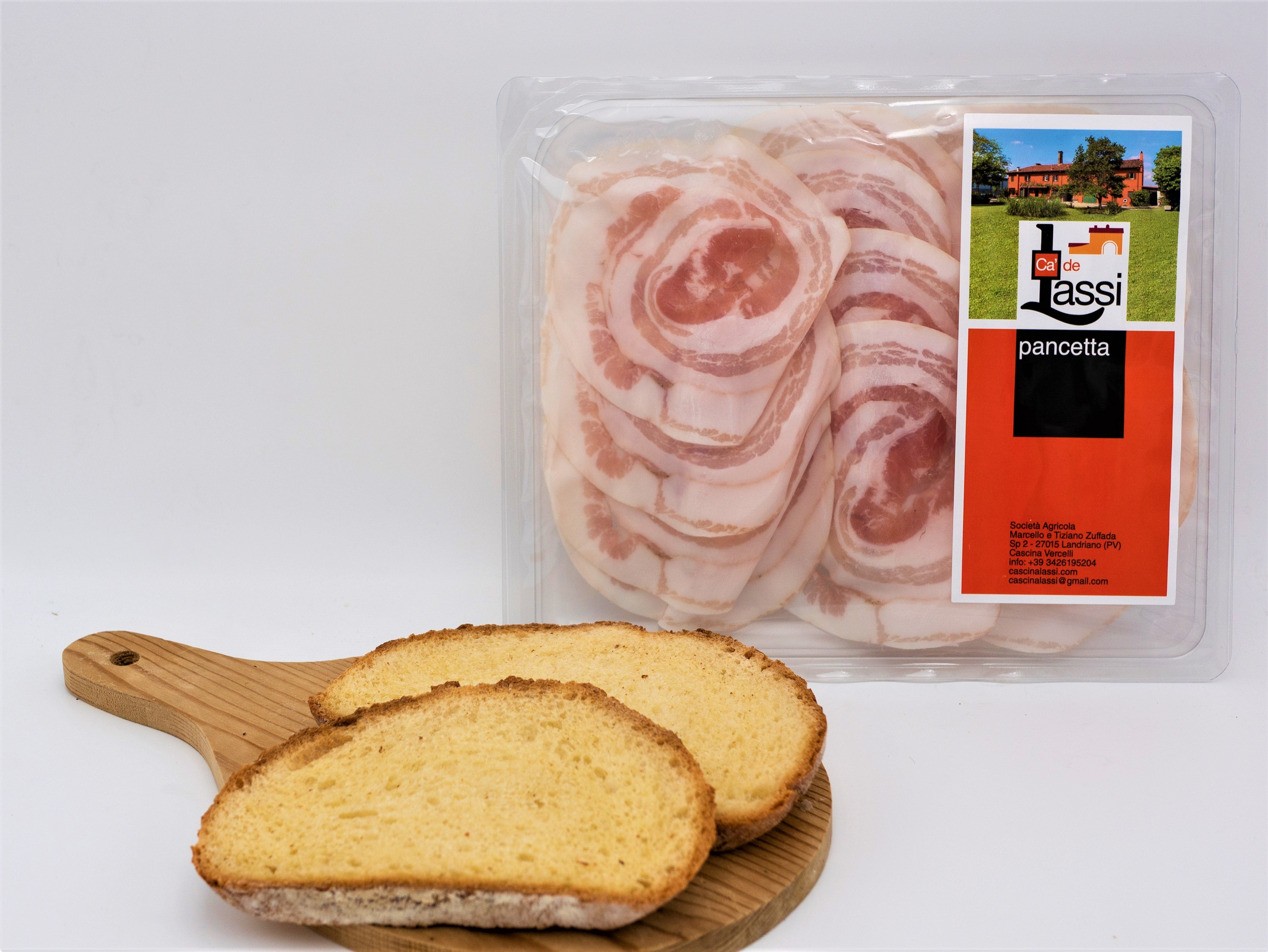 Pancetta a fette